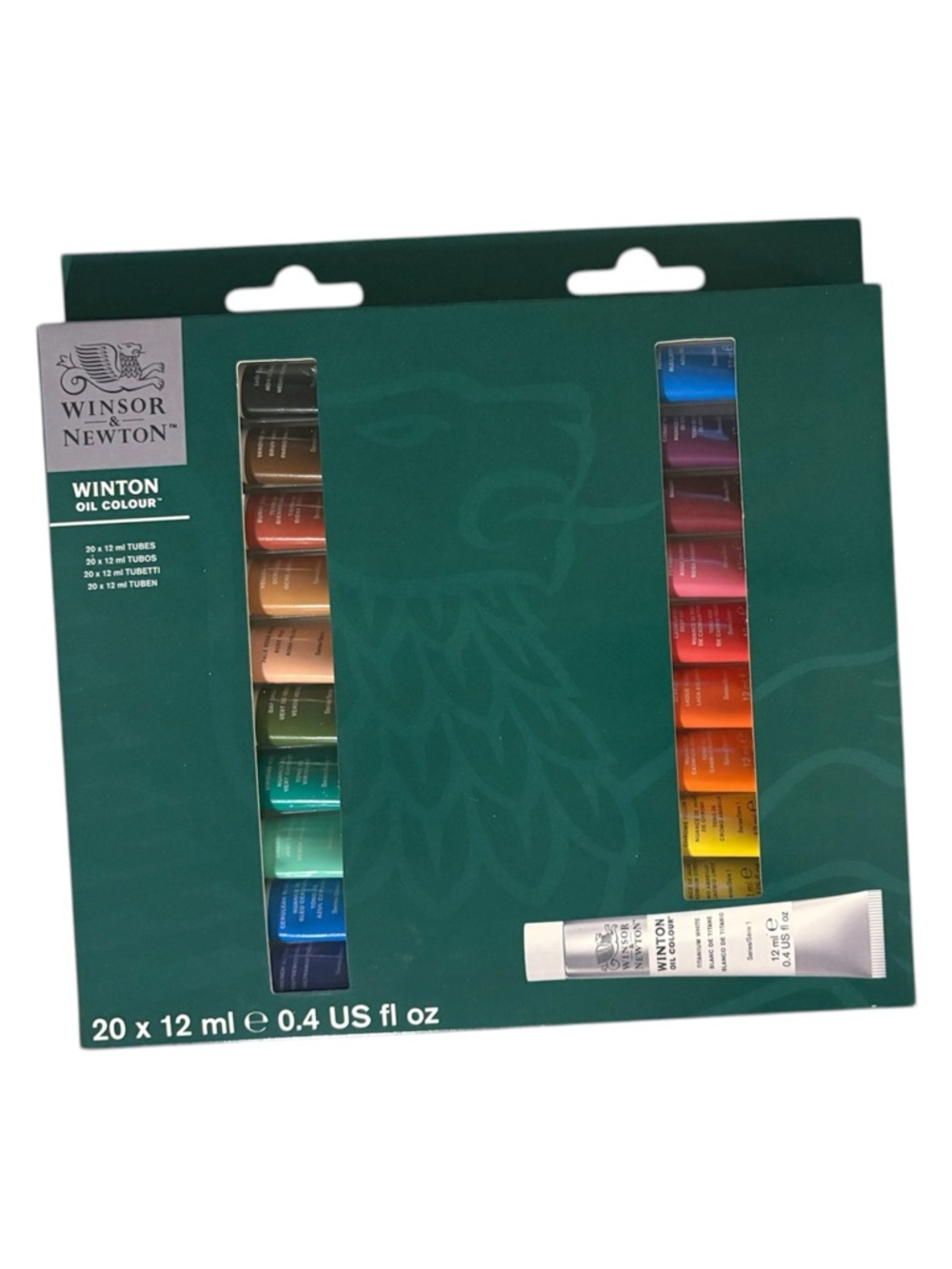 NEW Never Opened Winsor & Newton Winton 20x12ml Oil Colour Paint Tube Set
